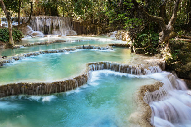 Kuang Si Waterfalls Luang Prabang Laos