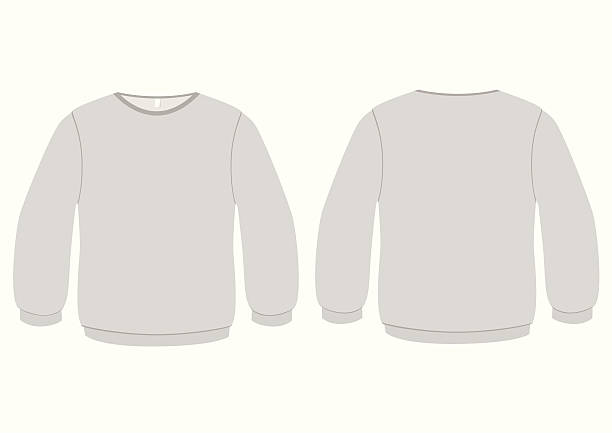 Basic Sweater template vector illustration vector art illustration