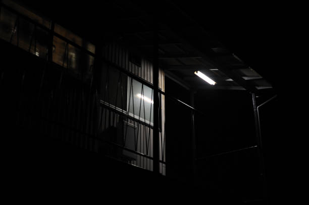 Building At Night, Kanagawa Prefecture, Japan