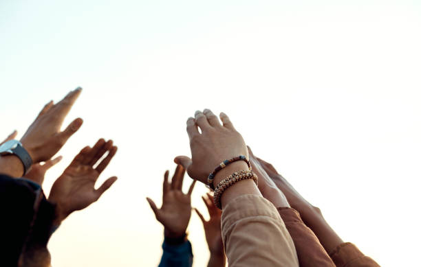 istock Hands up if you're having fun 1185792641