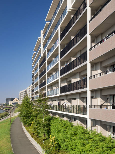 istock Large apartment in a residential area 1185801601