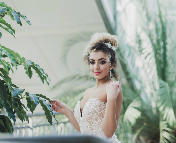 istock beautiful portrait of bride 1185804380