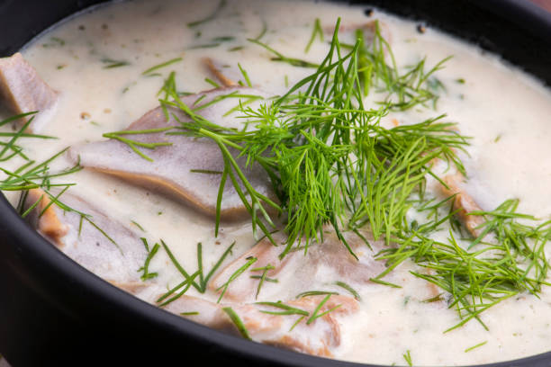 istock turkish traditional tripe soup; iskembe corbasi and offal soup 1185804500