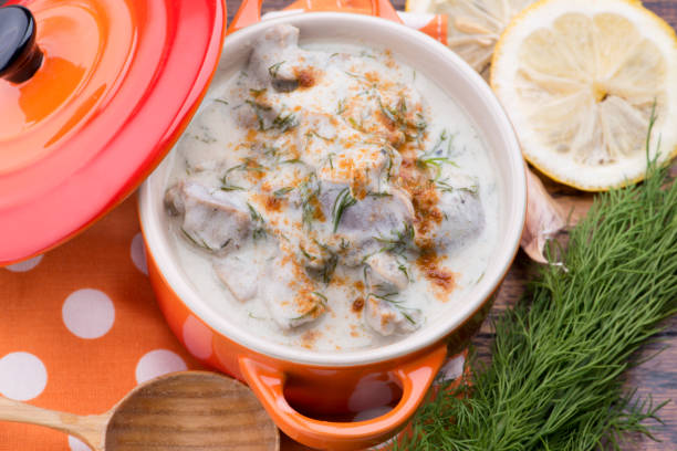 istock turkish traditional tripe soup; iskembe corbasi and offal soup 1185806780