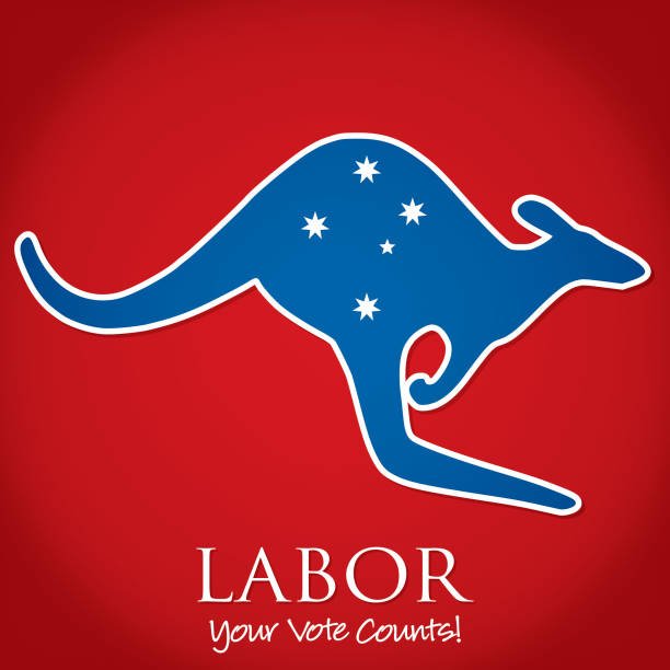 Australian Election card in vector format. Australian Election card in vector format. southern cross stock illustrations