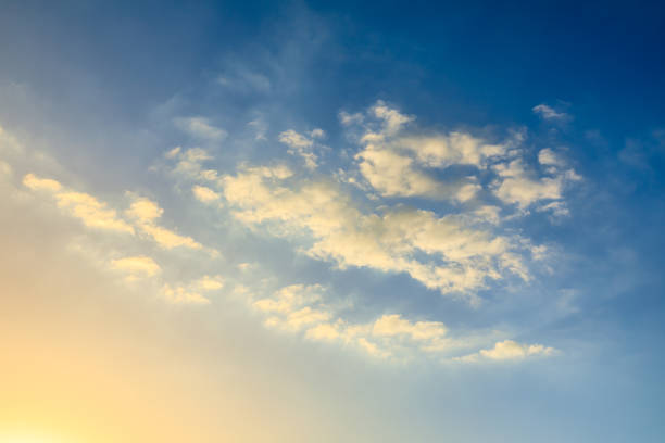istock Beautiful sky and colorful clouds at sunset 1185815554