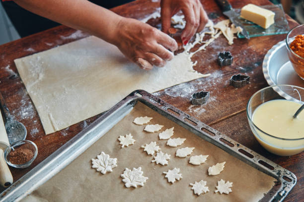 istock Preparing Pumpkin Pie for the Holidays 1185815636