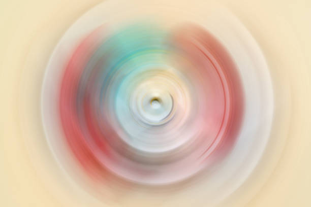 istock Abstract background of spin circle radial motion blur. 1185821367