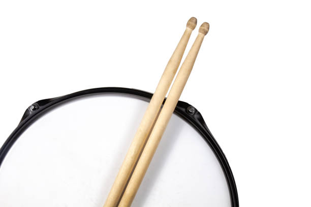 istock Trio drums and Snare, white background 1185821464