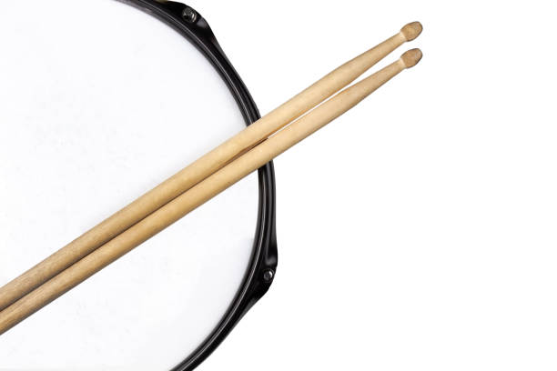 istock Trio drums and Snare, white background 1185821472