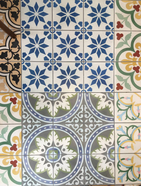 istock Peranakan tile, Joo Chiat Road, Singapore 1185823109