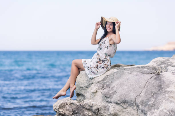 istock Girl at the sea 1185823191