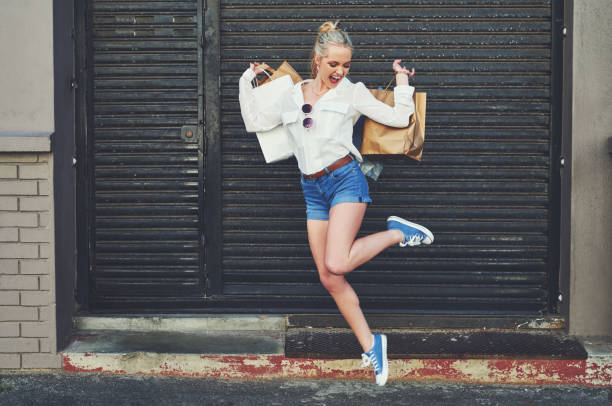 istock Shopping brings her such freedom 1185827870