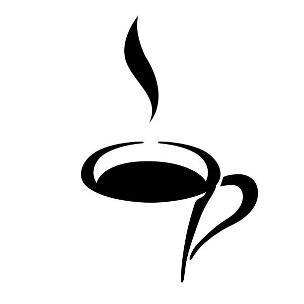 "- symbol" - cafe breakfast scented coffee break stock-grafiken, -clipart, -cartoons und -symbole