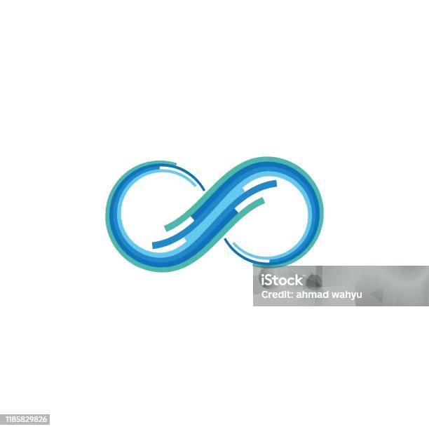 Technology Infinity Sign Infinity Technology Vector Stock Illustration - Download Image Now ...