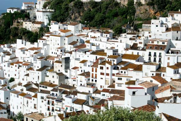 istock White town buildings, Casares, Spain. 1185843637