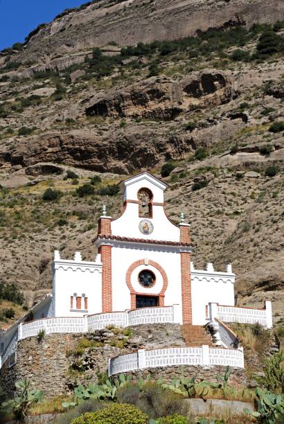 istock Church in the mountains, El Chorro. 1185843770