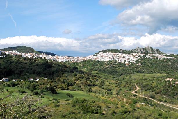 istock White town in the mountains, Gaucin, Spain. 1185844115