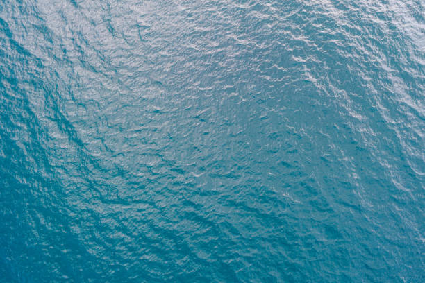 istock Drone aerial view of sea wave surface 1185846448