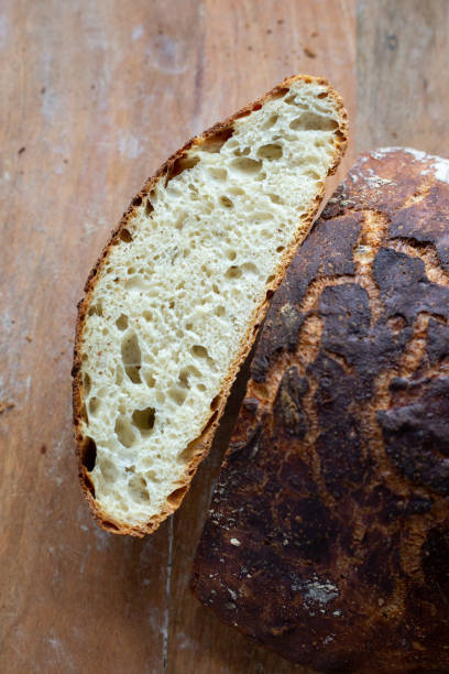 istock Freshly home made baked sourdough bread 1185849122