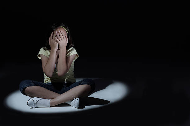 istock Young girl looking sad 118585092