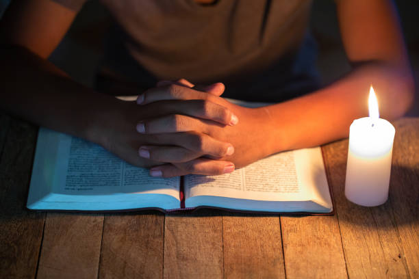 istock Praying Hands. Eucharist Therapy Bless God Helping Repent Catholic Easter Lent Mind Pray. Christian Religion concept background. 1185851151