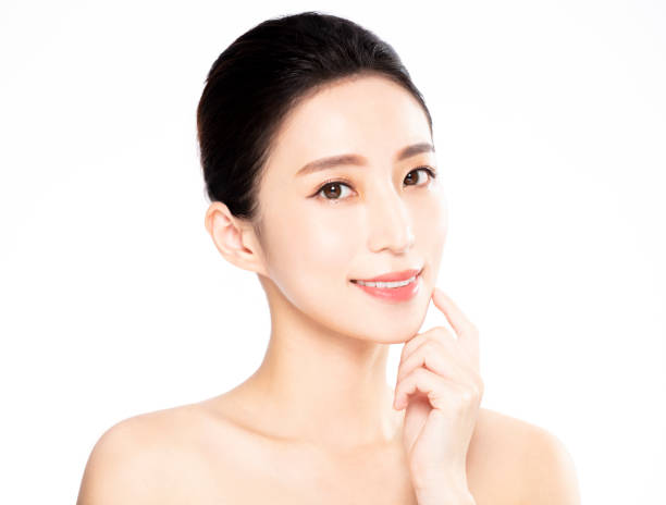 istock closeup young beauty  with clean fresh skin 1185851270