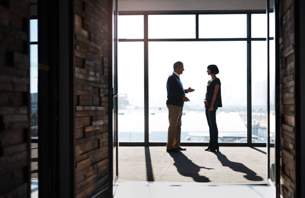istock Navigating the business landscape as a dedicated team 1185859173