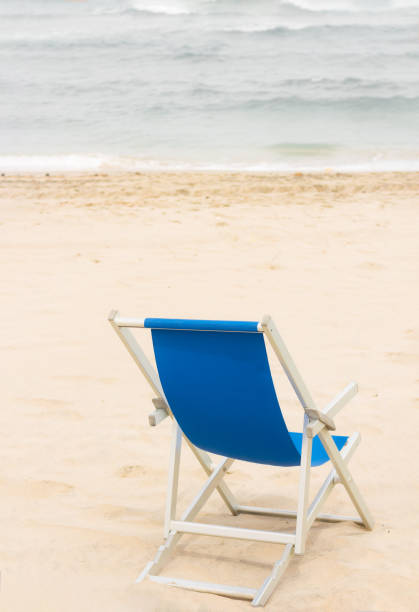 Single chair to avoid noise and city buzz, to escape on the beach and being alone but not lonely