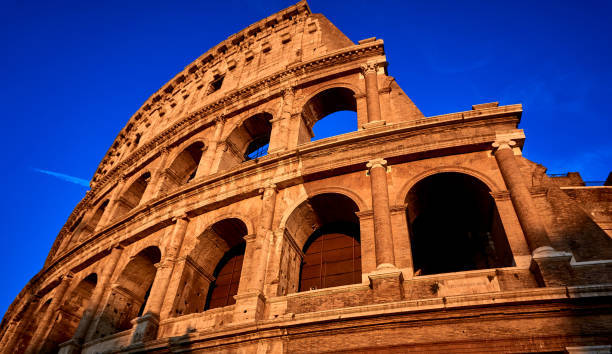 istock Colosseum golden hour Rome Italy 1185864682