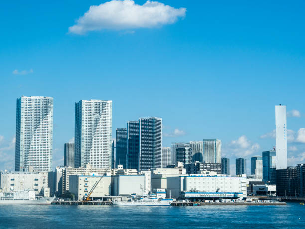 istock Skyscrapers at the waterfront in Tokyo. 1185867851