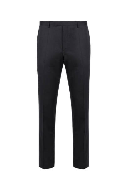 istock Front views of black trousers 1185872309