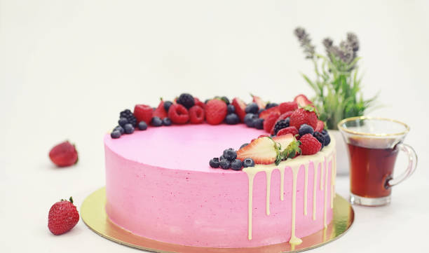 istock Confectionery flavored cakes for a holiday 1185877567