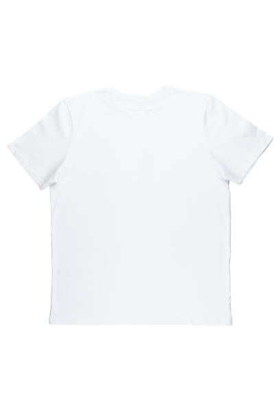 istock White t-shirt on white background 1185882174