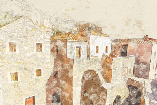 istock Monemvasia the medieval town in Peloponnese 1185882284