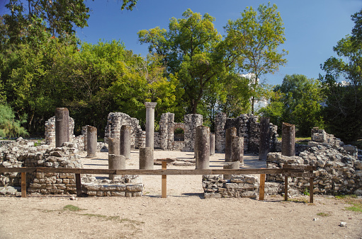 Ruins Of Phaselis Antic City,Kemer,Antaly,Turkey