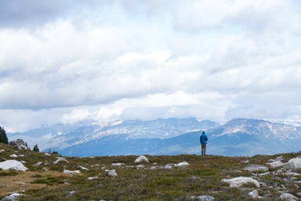 istock Solo male hiker exploring natures beauty 1185897019