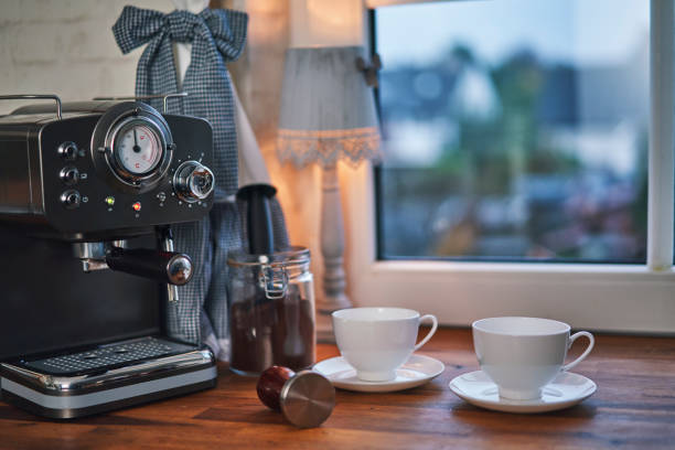 istock Fresh Cup Coffee in Domestic Kitchen 1185897332