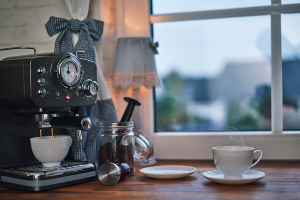 istock Fresh Cup Coffee in Domestic Kitchen 1185897429