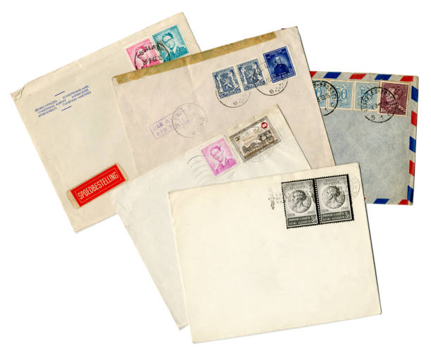 各種來自比利時的信封 - 比利時皇室 個照片及圖片檔