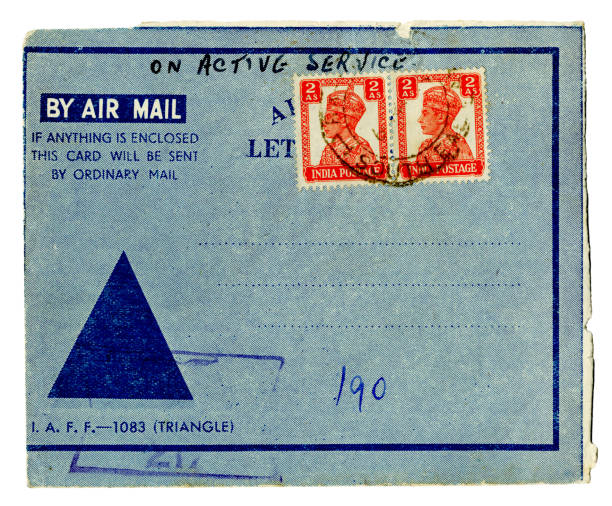 Wartime airmail letter from India