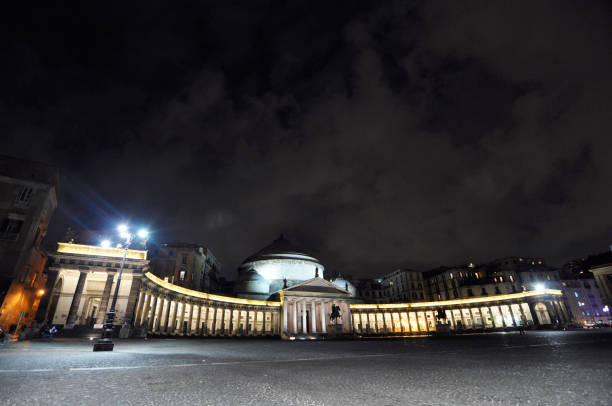 istock The main square, Piazza Plebiscito, in Naples, Italy 1185908601