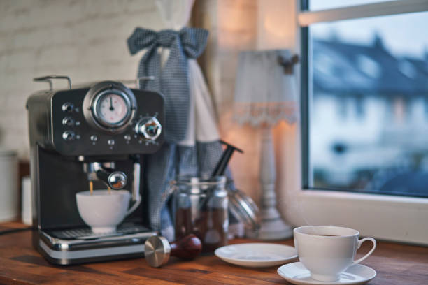 istock Fresh Cup Coffee in Domestic Kitchen 1185909940