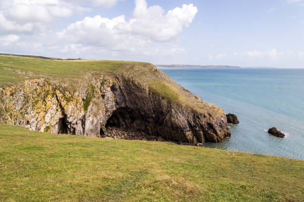 istock Beach and ocean in Wales. 1185911403