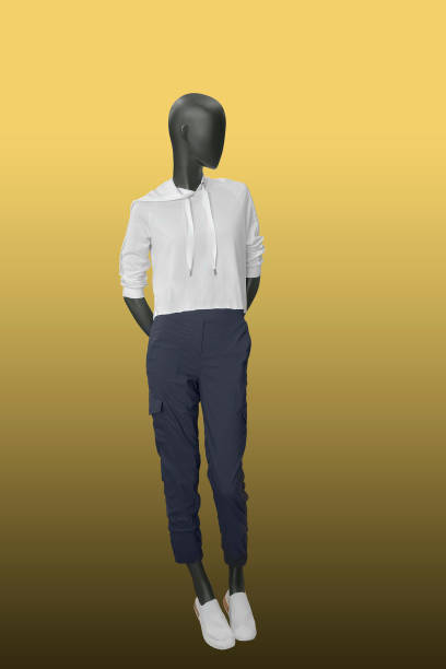 istock Full-length female mannequin. 1185914437