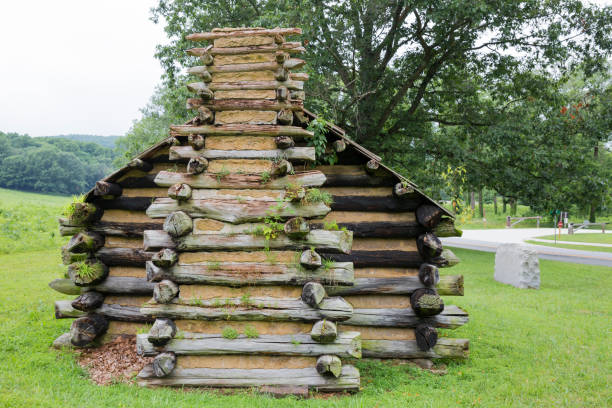 Cabin That Soldiers Lived In, Circa 1778