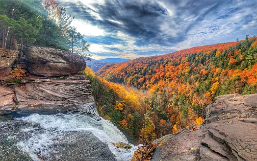 Autumn in the Catskills Mountains of New York