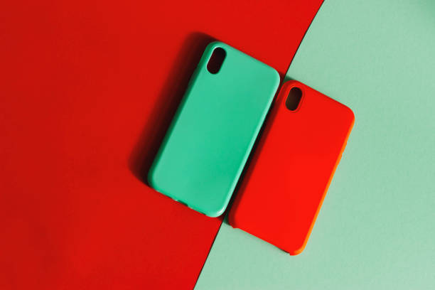 istock Two silicone cases for your smartphone. 1185929364
