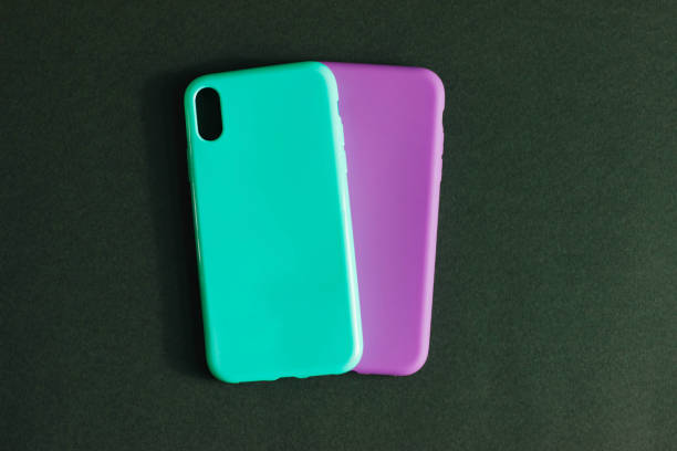 istock Two silicone cases for your smartphone. 1185929377
