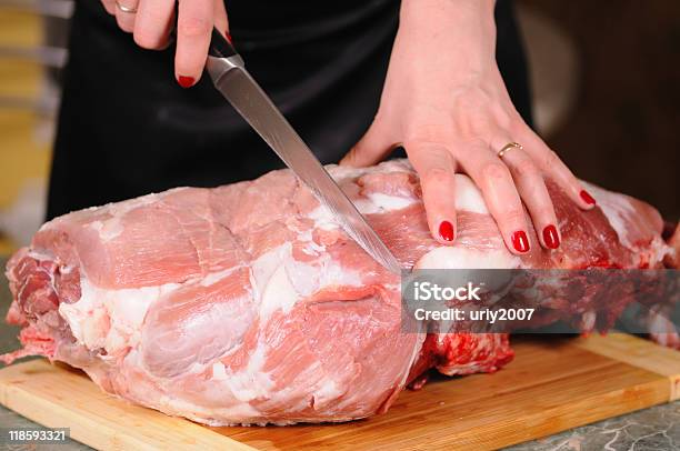 Raw Meat Stock Photo - Download Image Now - Close-up, Color Image, Cutting